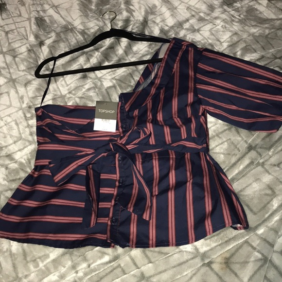 SOLD Top shop striped top - Picture 3 of 3